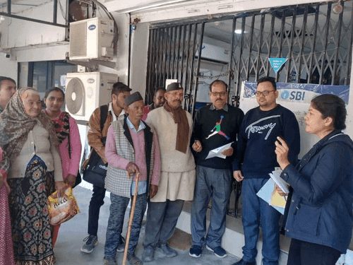Camp was organized for making KCC card of Animal Husbandry