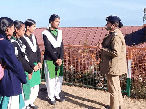 Information given to the students by the Uttarakhand Police
