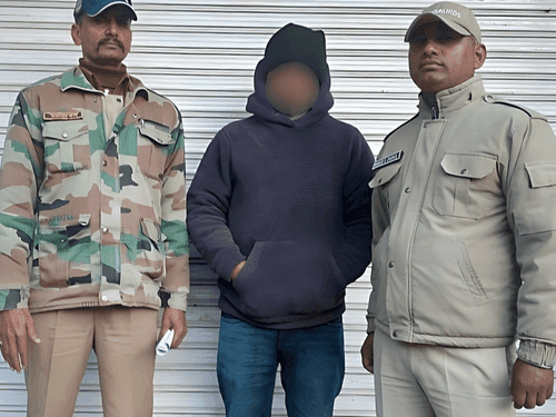 One accused arrested with 681 grams of illegal charas