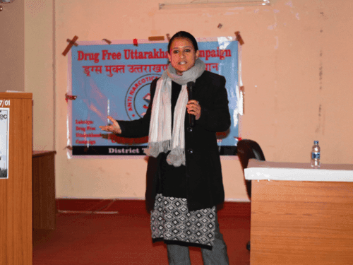 Students made aware by Tehri Police