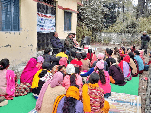 Animal rearing seminar and camp was organized in Baitholi village