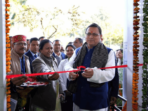 CM Dhami inaugurates 15-day AYUSH Camp