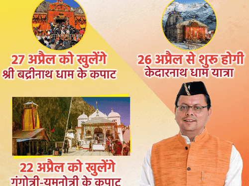 The doors of Char Dham will open soon