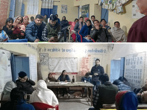 Cattle herders were made aware of various information in Gram Panchayat Guruna