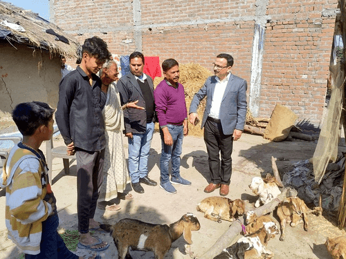 Surprise inspection of Veterinary Hospital Kelakheda