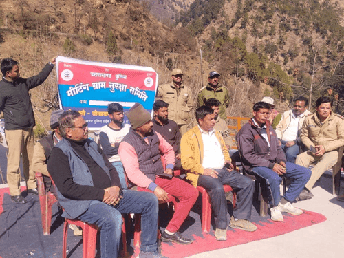 The villagers were made aware by Inspector-in-charge of Kotwali Sonprayag