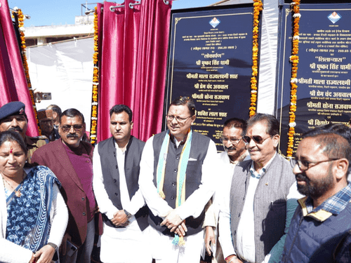 CM Dhami inaugurated and laid the foundation stone of 138 development schemes