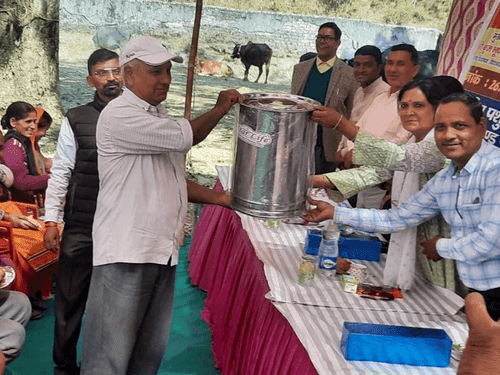 Animal exhibition was organized in village Koti Maychak
