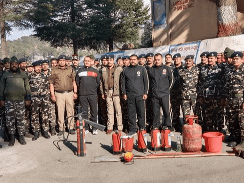 Awareness program organized by Fire Service Gopeshwar