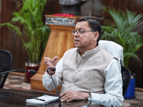 CM Dhami reviewed the status of receipt of revenue in the secretariat