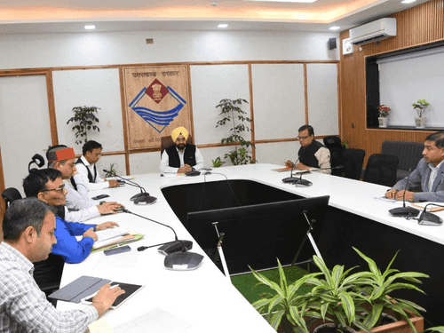 CS Dr. S.S. Sandhu held a meeting regarding eco-tourism in the state