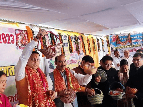 CM Dhami inaugurated Maa Purnagiri fair