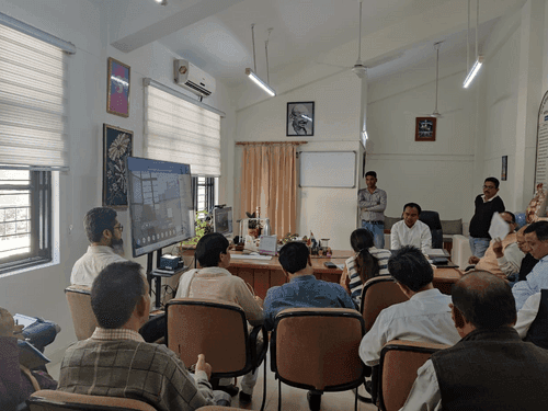 Departmental meeting taken regarding preparations for council exams