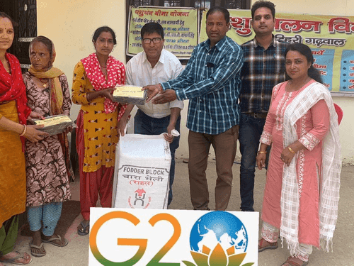 Livestock insurance camp was organized in village Oni, Narendra Nagar