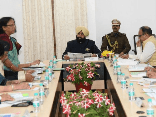 Executive meeting held under the chairmanship of the Governor
