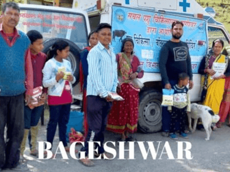Mobile veterinary camp was organized in village-Jhinkhol
