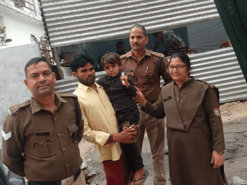 Champawat Police handed over the missing girl to her relatives