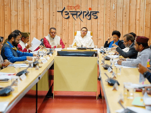 CM Dhami reviewed the dynamic works and developmental schemes of the assemblies