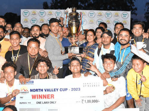 Cabinet Minister Rekha Arya participated in the closing ceremony of the football match
