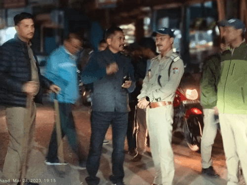 C.O. Barkot started checking campaign in hotels/dhabas