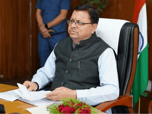CM Dhami reviewed the works of departments under strong Uttarakhand