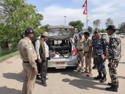 Intensive checking campaign launched to search for suspects on Nepal border