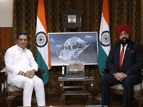 MP Shri Anil Baluni met Governor Gurmit Singh