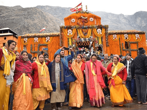 The doors of Shri Badrinath Dham opened with rituals