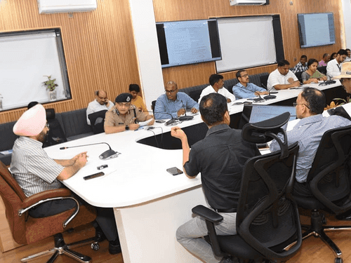 A meeting was organized regarding the preparations for Youth-20