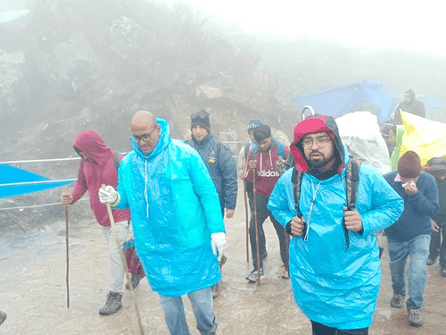 Officials reviewed the arrangements and facilities made for the pilgrims