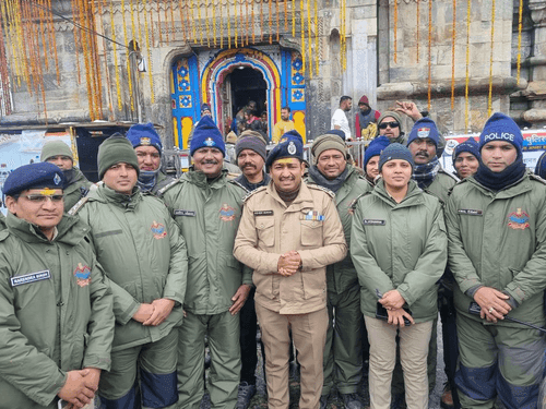 DGP sir took stock of travel arrangements after reaching Shri Kedarnath Dham