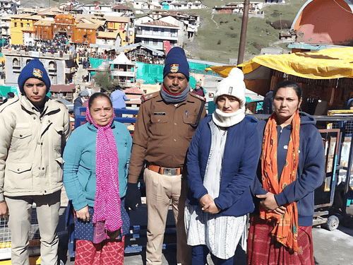 Chamoli Police is reuniting the separated with their loved ones in Badrinath Dham