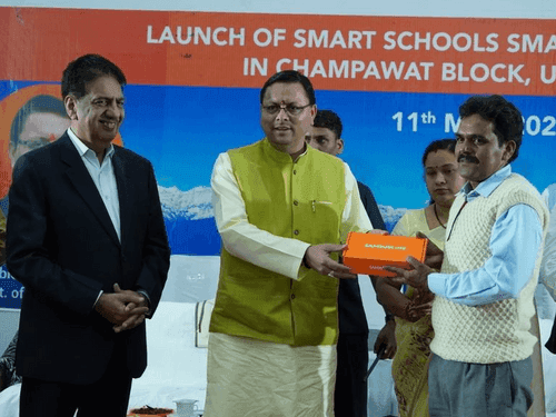 CM Dhami inaugurates 'Smart School-Smart Block' program in Champawat