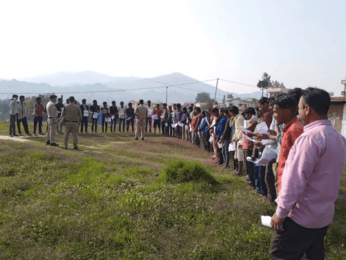 Verification campaign run by Champawat Police
