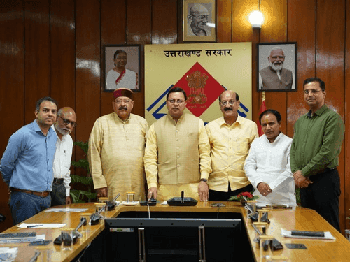 CM Dhami launched 'Patch Reporting App' in the Secretariat