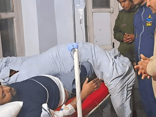 SDRF team became angel for the person who came on Hemkund Yatra