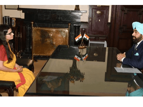 Newly appointed District Magistrate of Nainital district met Governor Gurmit Singh