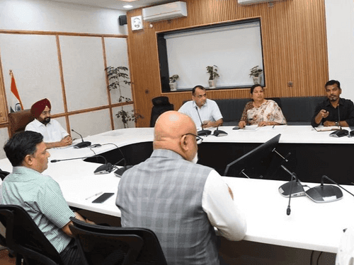 Meeting was organized regarding the organization of 38th National Games