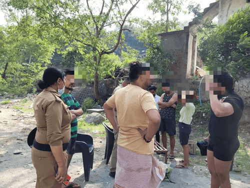 Action taken against 45 people who indulged in hooliganism