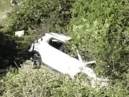 Car fell into ditch on Nagun Bhawan motorway, one woman died