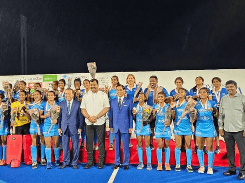India's daughters became champions of Women's Junior Asia Cup Hockey 2023