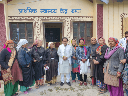 Health Minister Dr. Dhan Singh Rawat inspected the last Primary Health Center