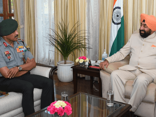 Director General of Assam Rifles met Governor Gurmit Singh
