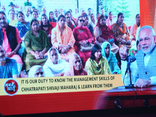 CM Dhami listens to the 102nd edition of PM Modi's Mann Ki Baat program