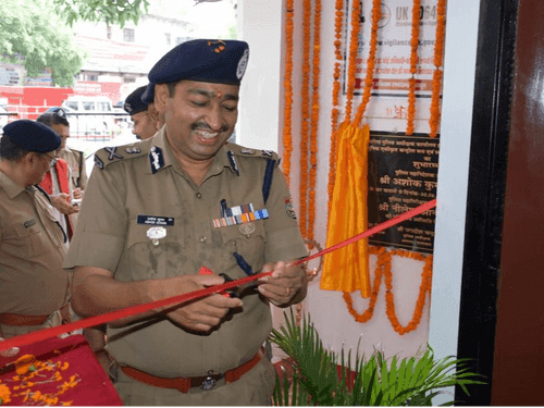 DGP Ashok Kumar inaugurated CCTV control room
