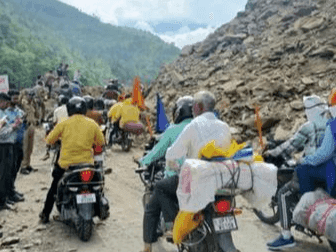 Normal life disrupted due to rain in Uttarakhand