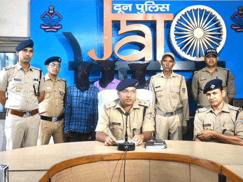 Dehradun Police arrested 3 vehicle thieves