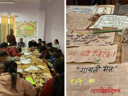 The women of the country's first village Mana wrote a letter of thanks to PM Modi