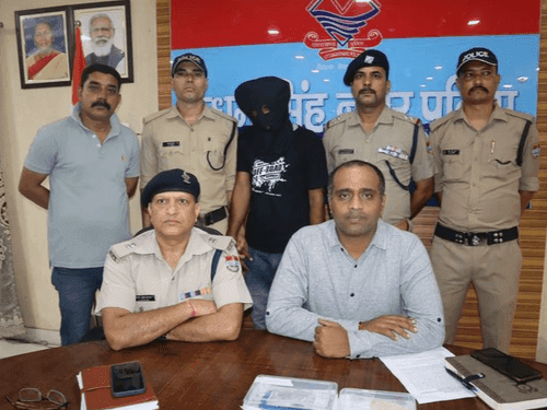 Accused arrested with 110 grams of illegal smack