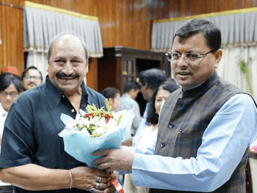 Chairman of Central Board of Film Certification met CM Dhami